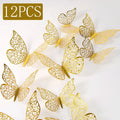 3D Hollow Butterfly Wall Stickers