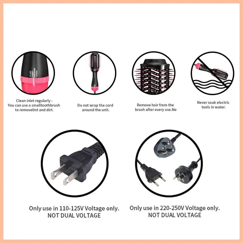 3 in 1 Hot Air Brush