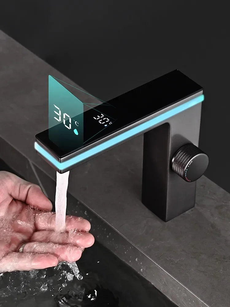 LED Hot and Cold Water Faucet