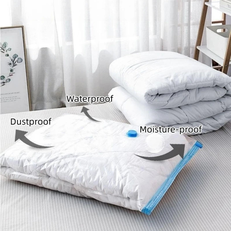 Vacuum Bag and Pump for Clothes