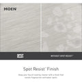 Moen Haber Brushed Nickel Bathroom Faucet