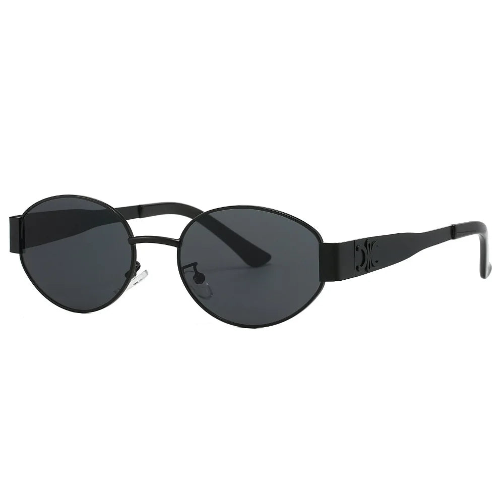 Luxury Metal Brand Sunglasses for Men and Women