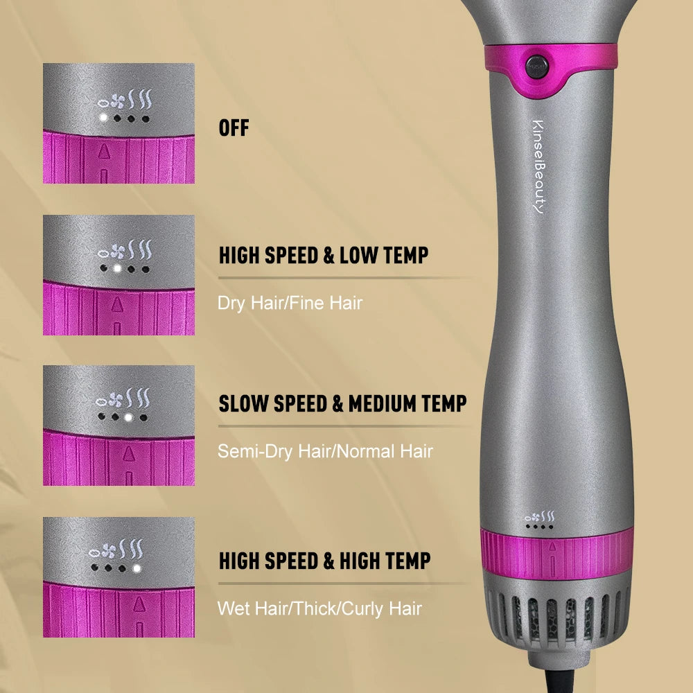 Kinseibeauty One Step Hair Blower Brush

