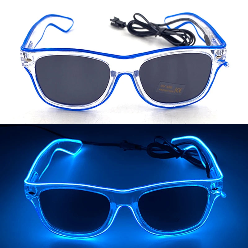 LED Glow Sunglasses