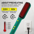 Electric Hair Straightener Brush