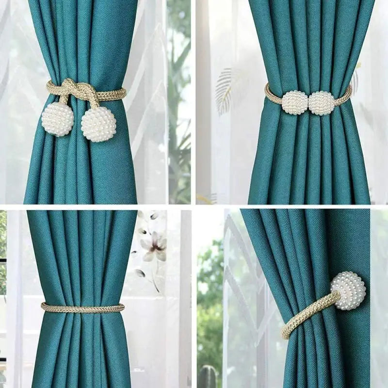 Pearl Magnetic Curtain Clip