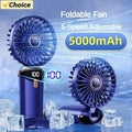 5000mAh Handheld Mini Fan