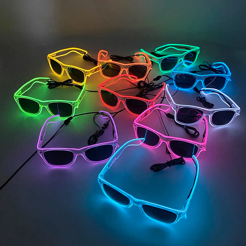 LED Glow Sunglasses