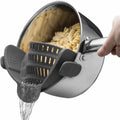 Adjustable Clip On Pot Strainer