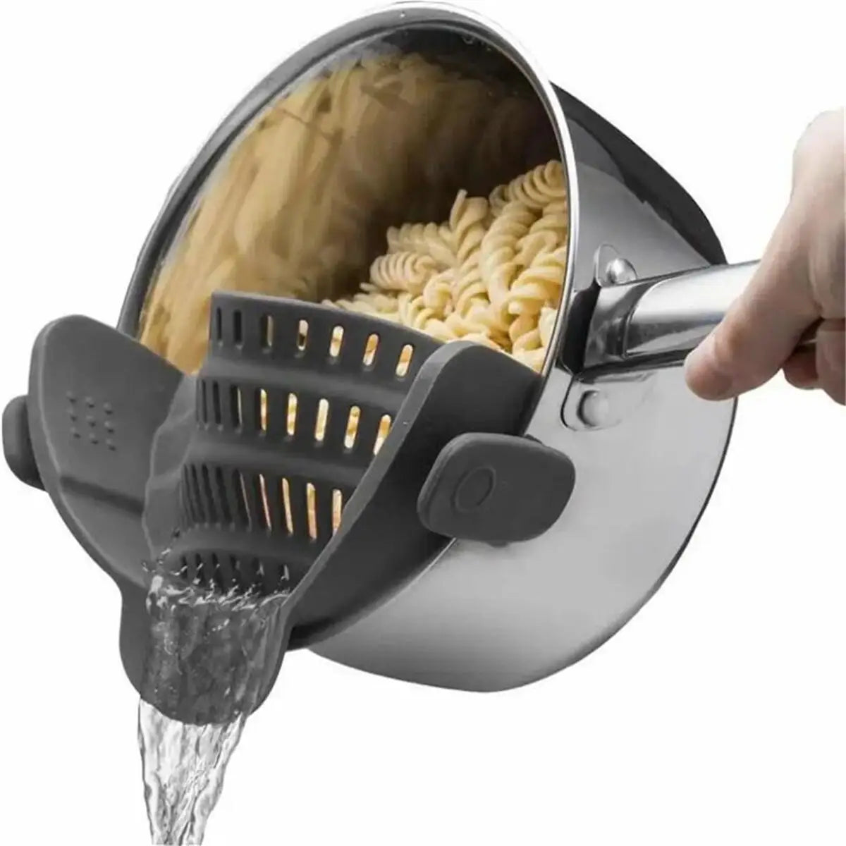 Adjustable Clip On Pot Strainer