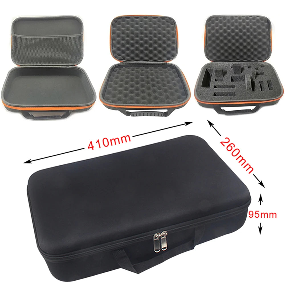 DIY Foam Storage Bag Customized Travel Zipper Box Case For Outdoor Tool Accessories Shockproof Camera Collection Bag