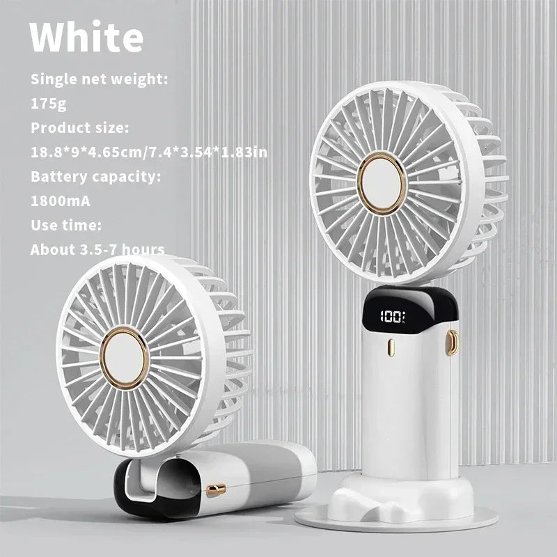 5000mAh Handheld Mini Fan