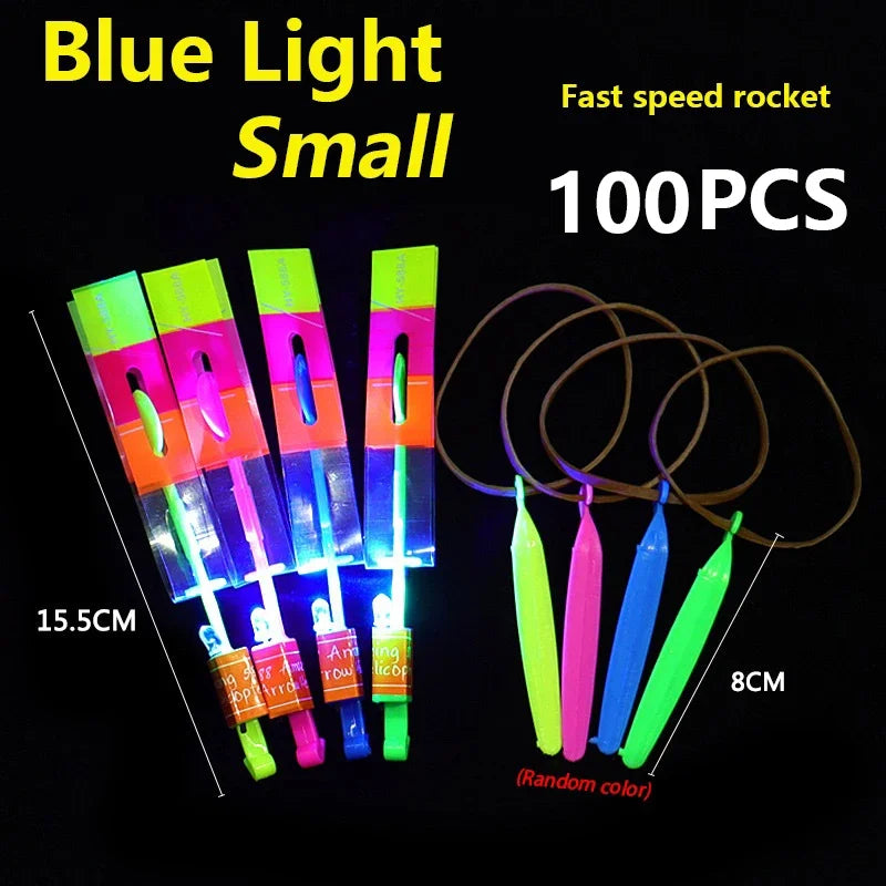 LED Flying Rocket Toy