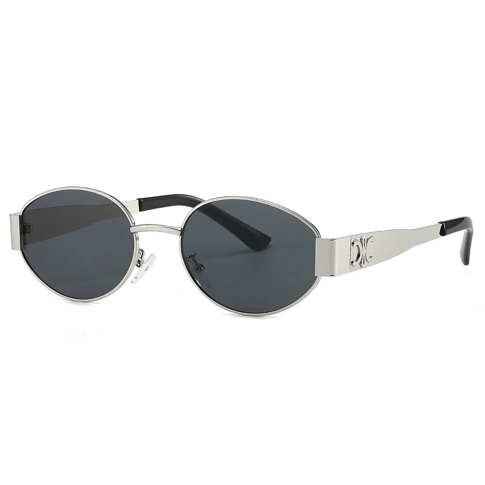 Luxury Metal Brand Sunglasses for Men and Women