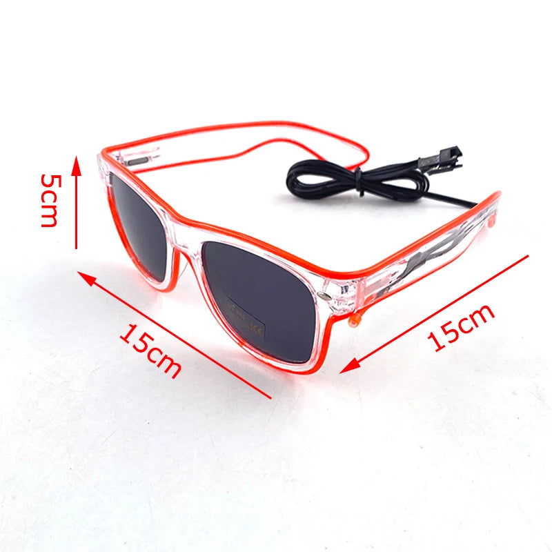 LED Glow Sunglasses